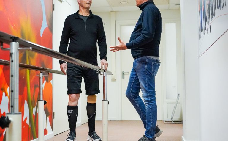 Robert Groeneweg :  “Mijn orthopedisch adviseur gaat uit van de mens en niet van de techniek